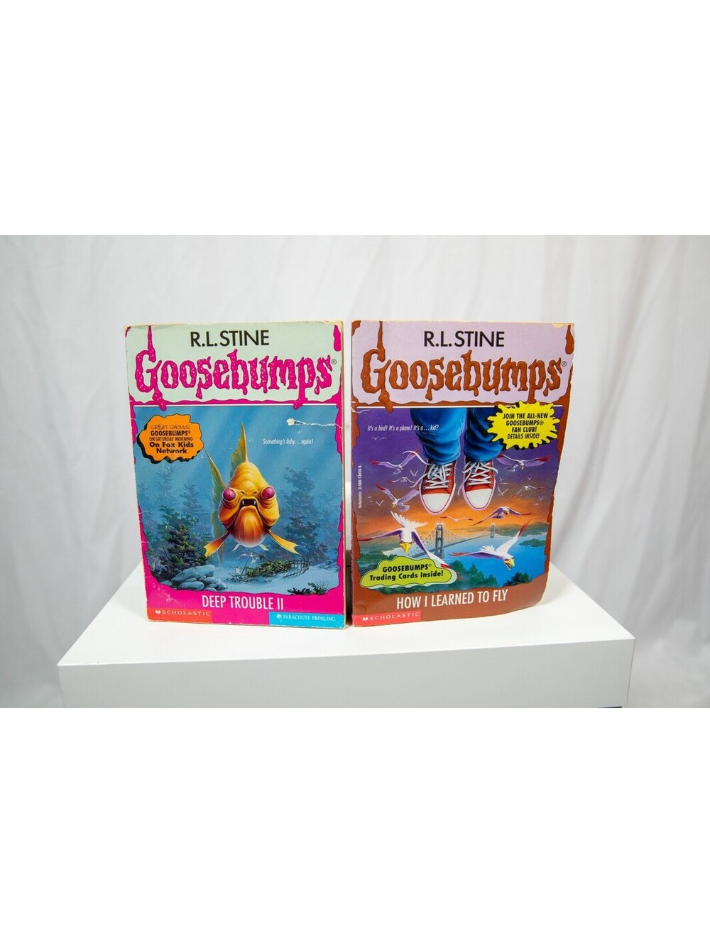 Goosebumps - Deep Trouble II 2 ( #58, 1997 ) & How I Learned to Fly #52